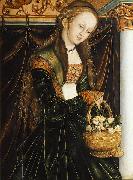 Lucas Cranach Die Heilige Dorothea oil painting on canvas